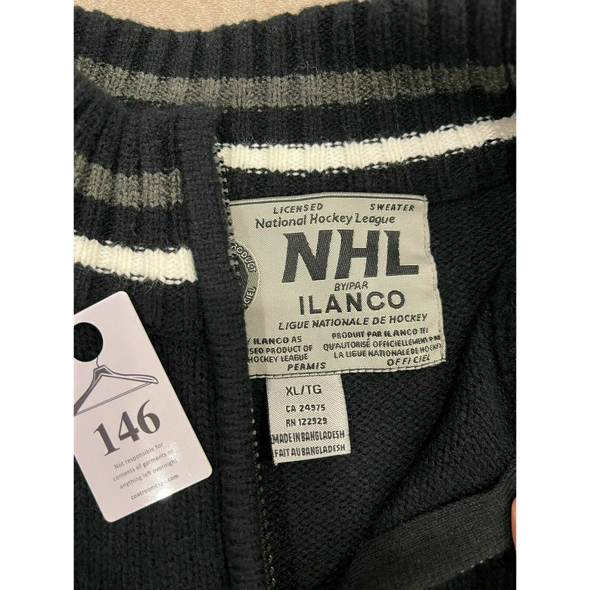 ILANCO National Hockey League Montreal Canadiens NHL Cardigan