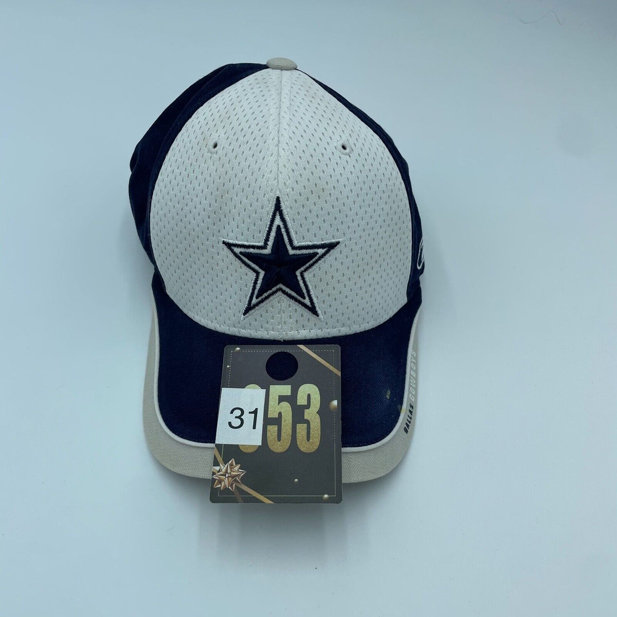 Dallas Cowboys Hat Cap Strap Back White Blue New Era Football Womens Ladies