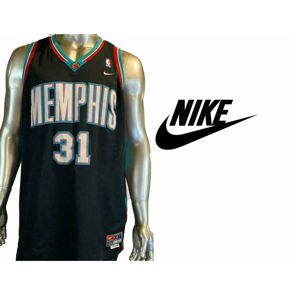 Nike NBA Memphis Grizzlies Shane Battier Basketball Jersey Size XXL –  Sinaitex - Vintage Clothing, Accessories & Wholesale