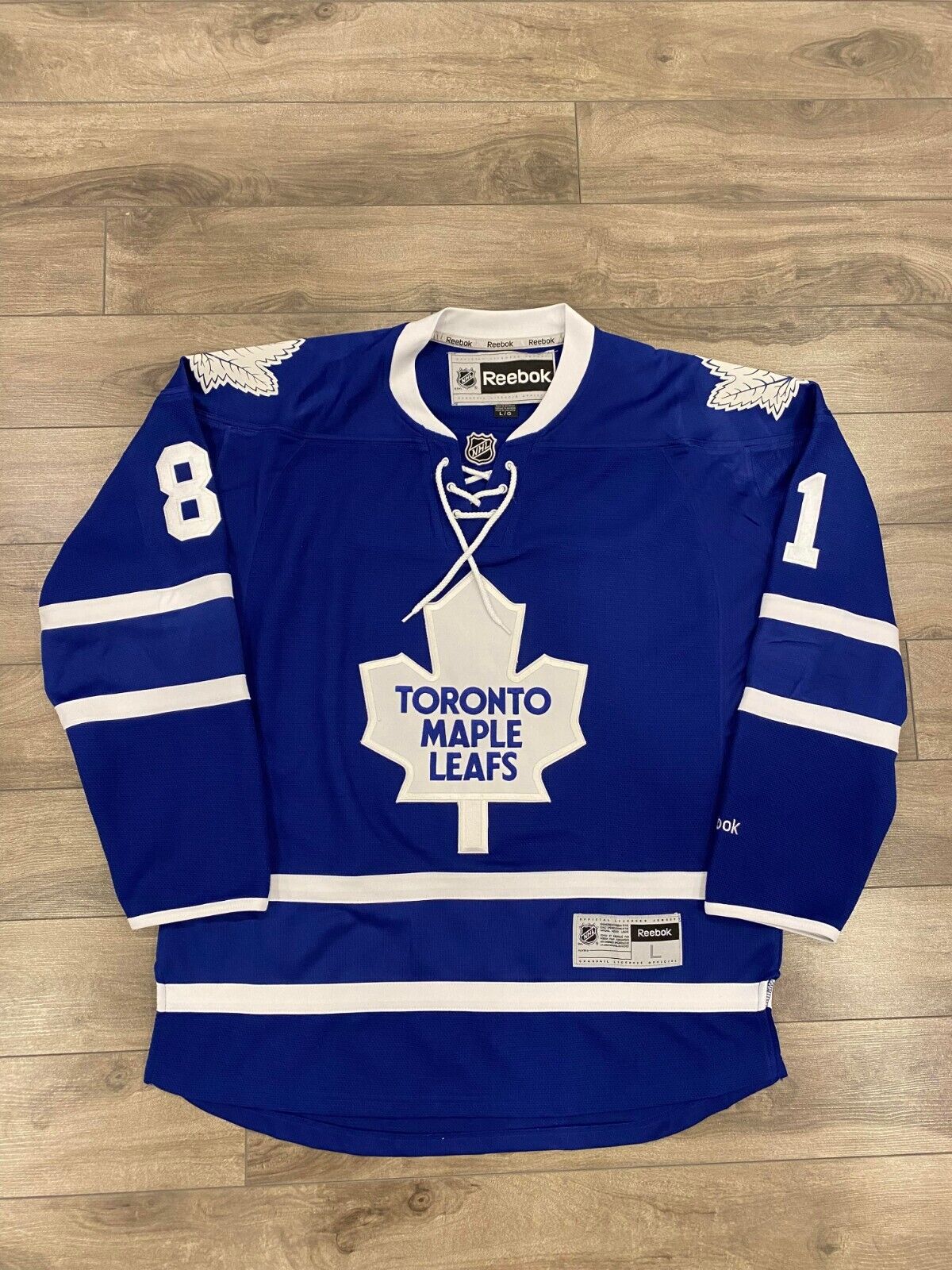 Toronto Maple Leafs Phil Kessel Signed NHL Reebok Jersey Size Large