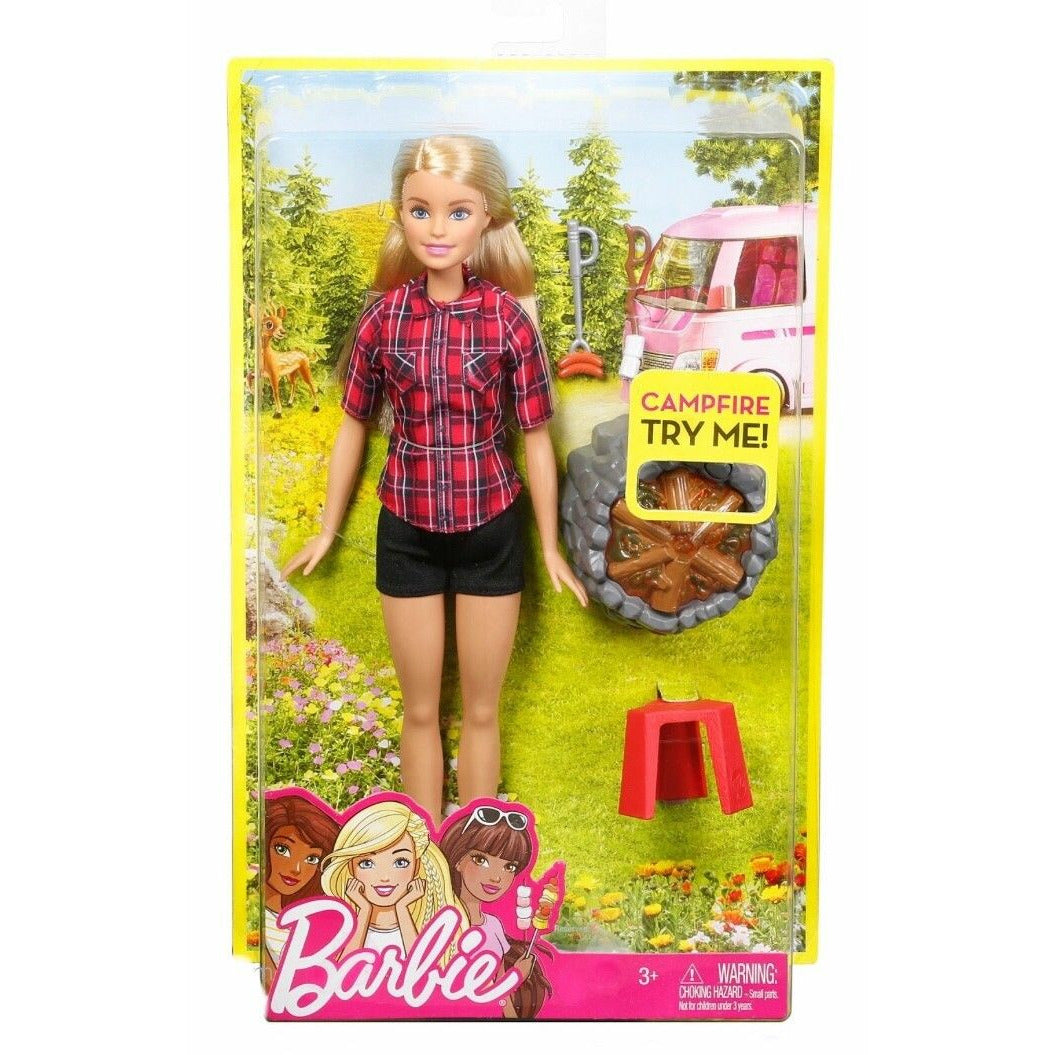 New Barbie Campfire Doll, Blonde