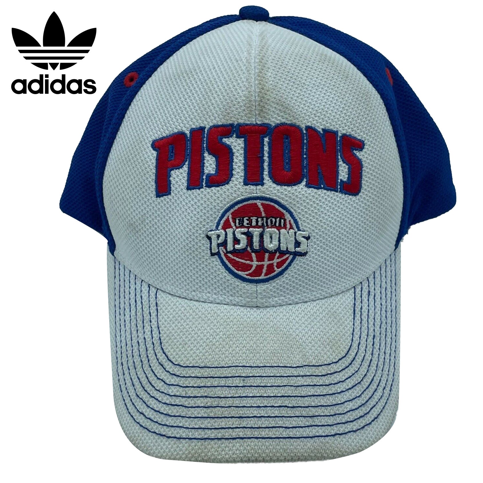 Mitchell & Ness Detroit Pistons Adjustable Snapback & Strap Back