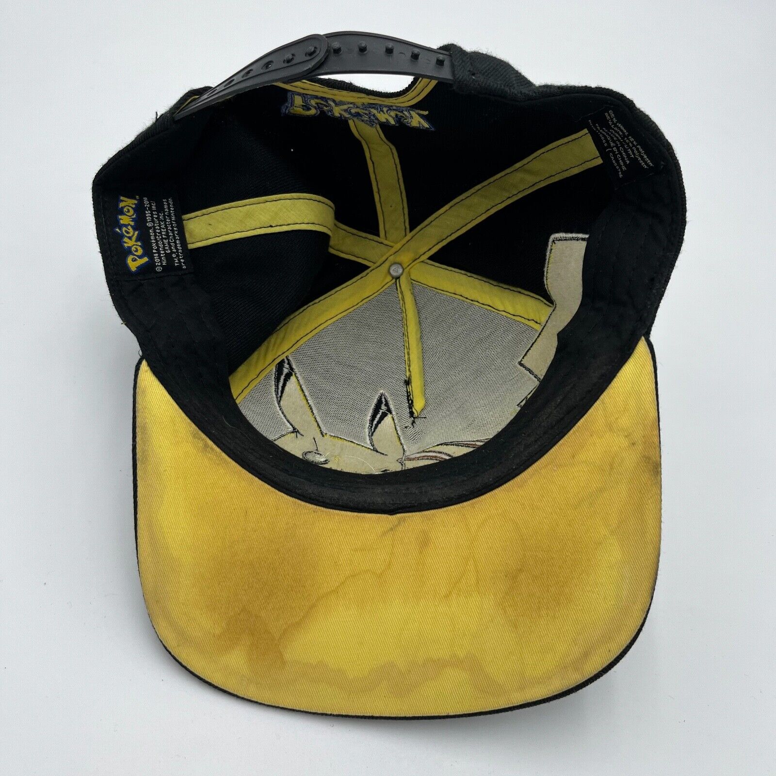 Pokemon Original Picachu Snapback Adjustable