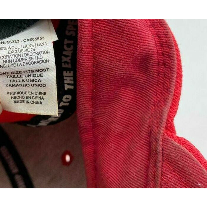 Nike Red Baseball Cap Hat Adjustable RN 56323 OSFA