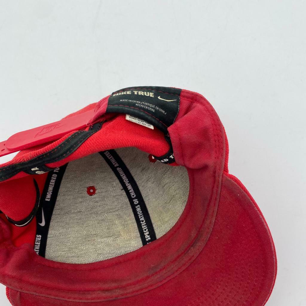 Nike Red Baseball Cap Hat Adjustable RN 56323 OSFA