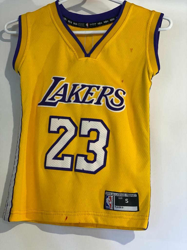 Nike NBA Authentic Icon Los Angeles Lakers LeBron James #23 Jersey S