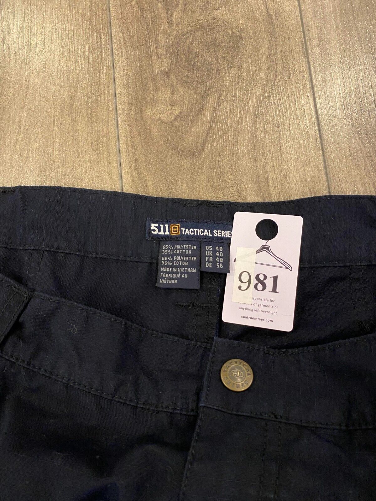 5.11 Tactical Series Shorts Cargo Mens 40 Blue Pockets Outdoors