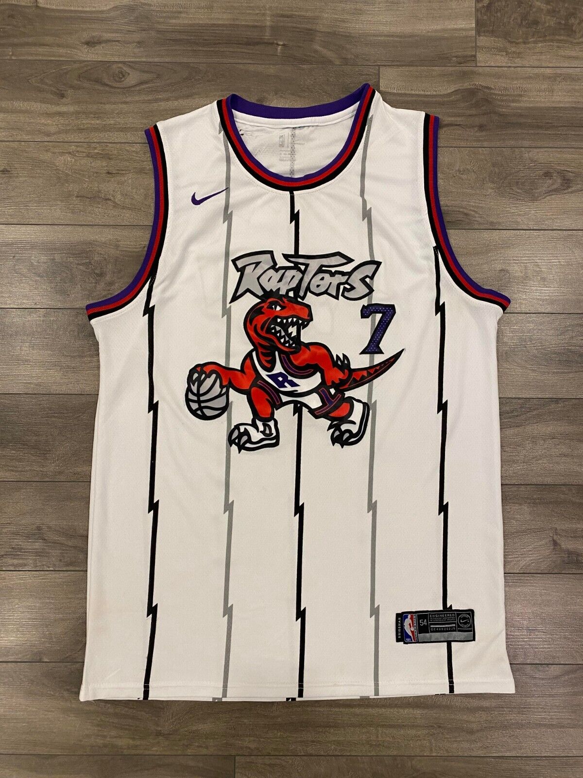 Toronto Raptors Kyle Lowry NBA Nike Jersey Size 2XL (54)