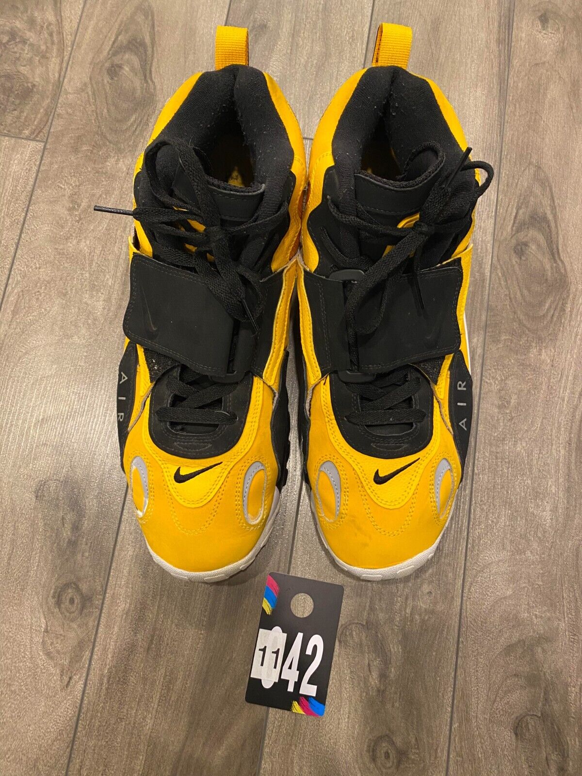 Nike Air Max Speed Turf Steelers Shoes Size 13 Yellow Sneakers BV1165-700