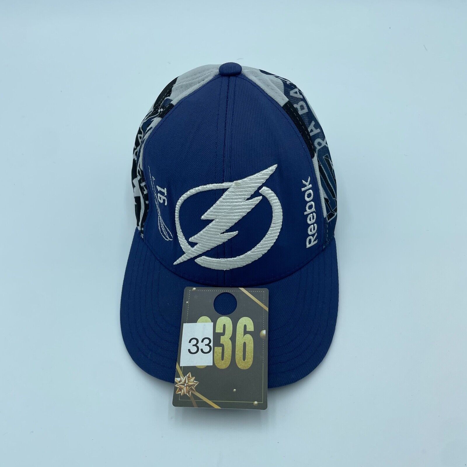 Youth Tampa Bay Lighting Cap Reebok Center NHL Snapback