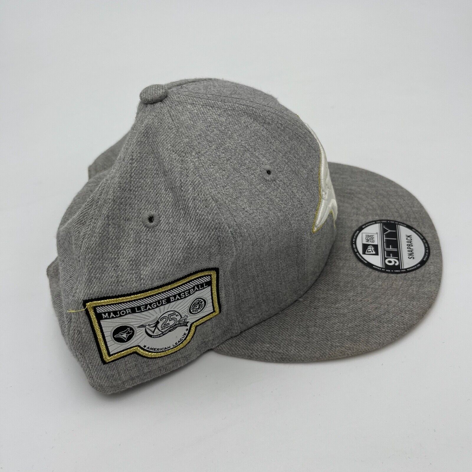 Toronto Blue Jays New Era 25th Season Gold Snapback