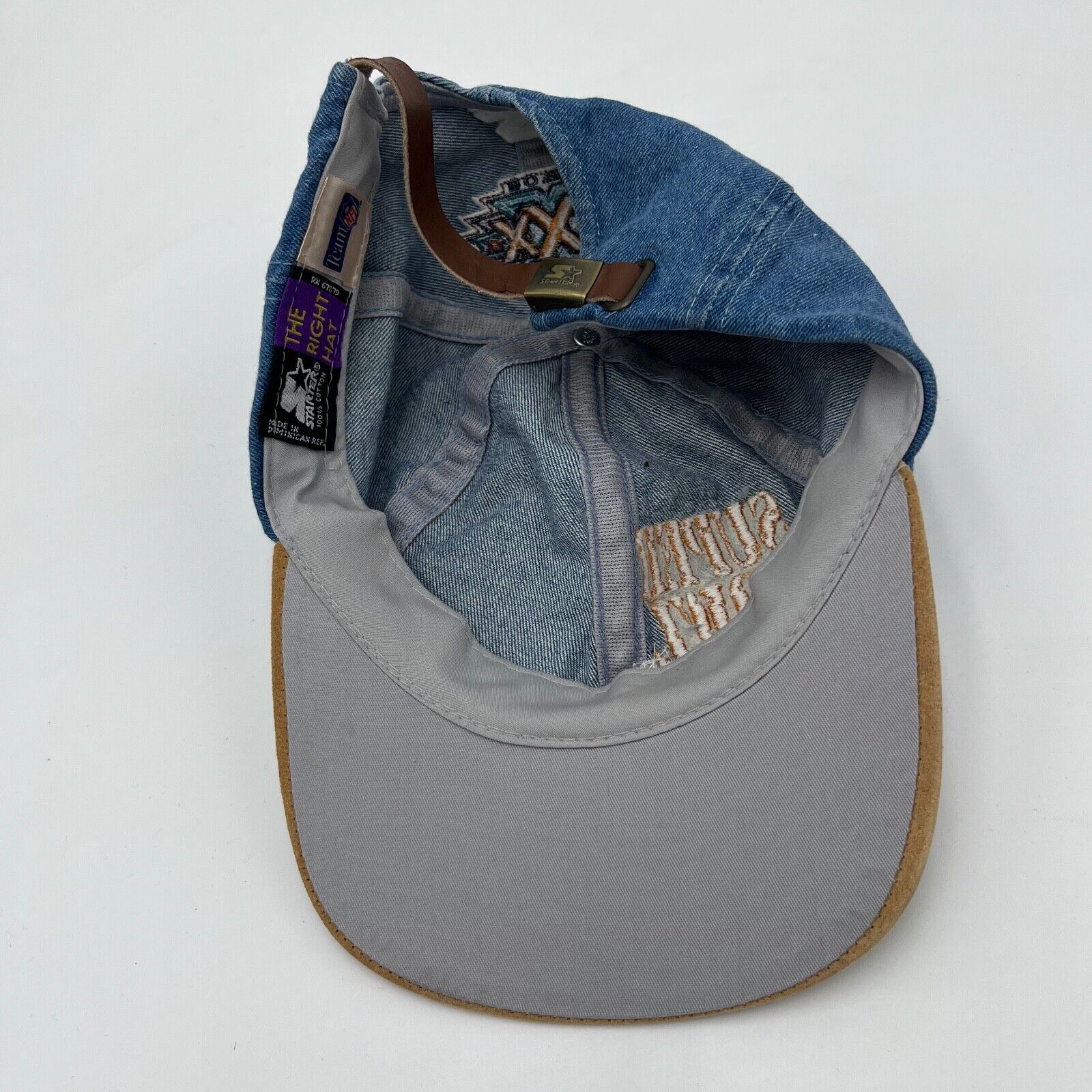 Vintage Starter The Right Hat Team NFL Super Bowl Champs Cap