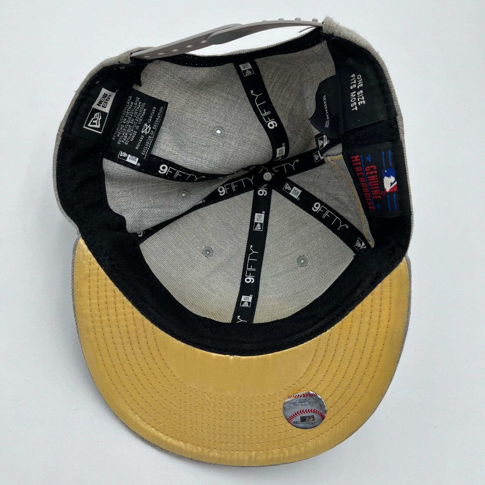 Toronto Blue Jays New Era 25th Season Gold Snapback