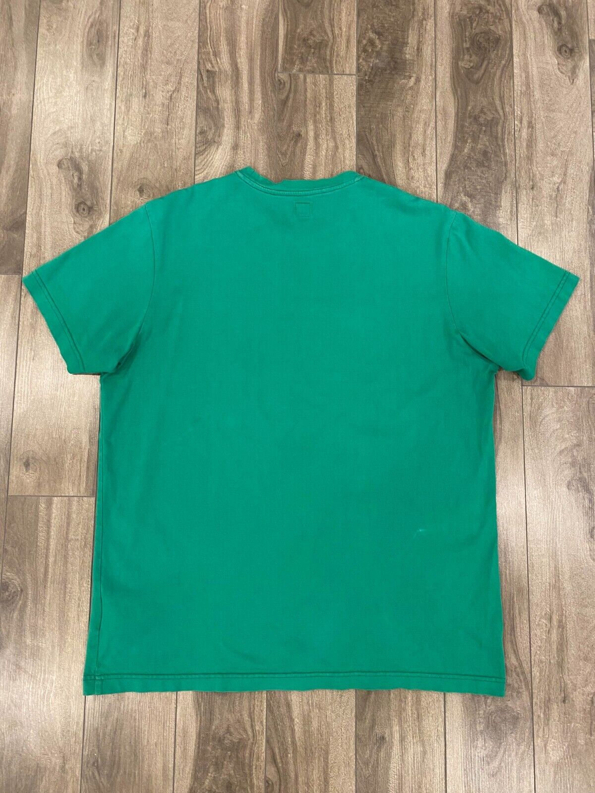 Adidas Trefoil Shanghai T Shirt Mens Extra Large Green Casual Logo