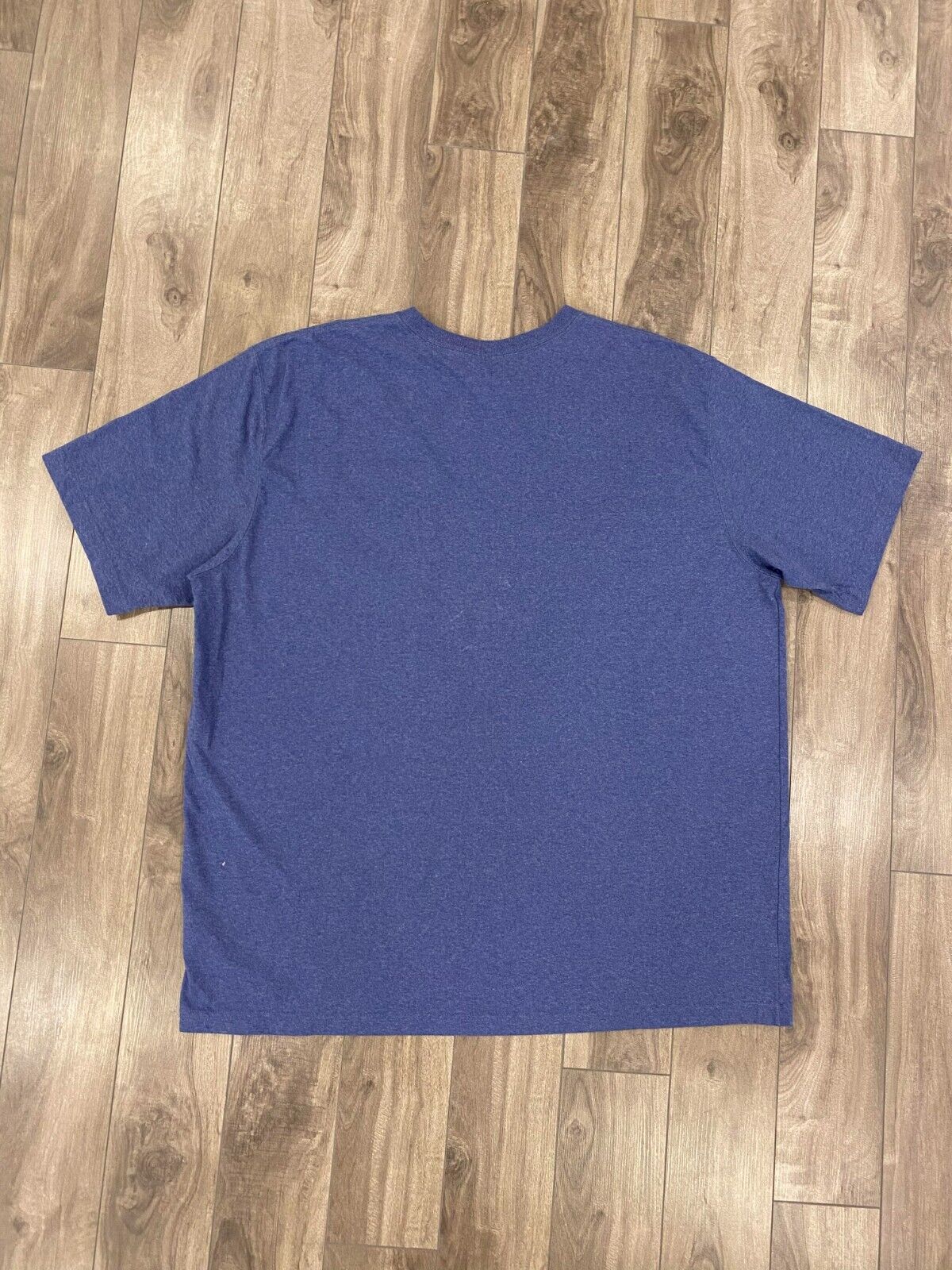 Carhartt T Shirt Mens 2XL XXL Blue Pocket Original Fit Casual Work Wear Outdoors