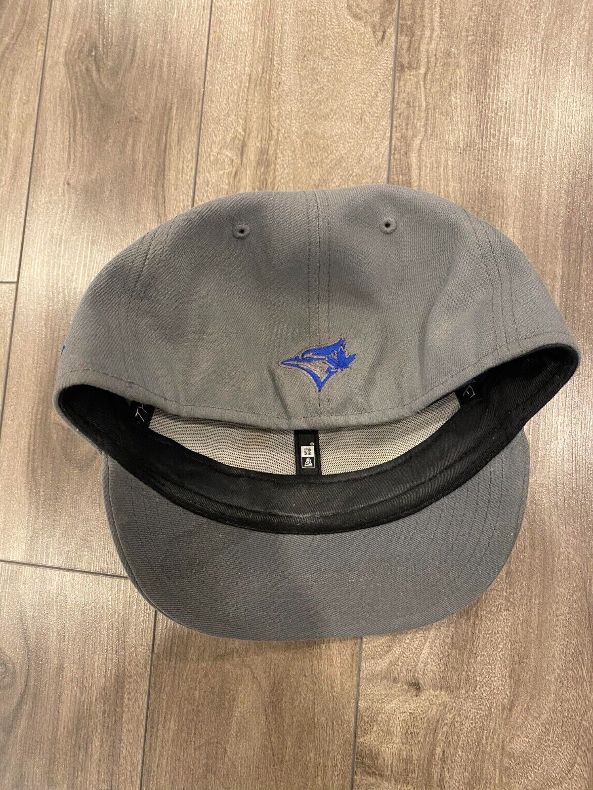 Toronto Blue Jays Hat Cap Fitted 7 1/4 Gray New Era 59Fifty MLB Baseball