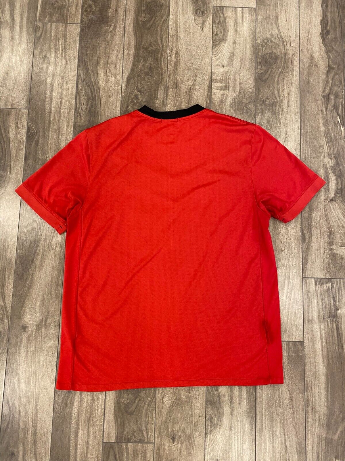 Vintage Nike Manchester United Jersey Mens Large Red 2009-2010 Soccer Football