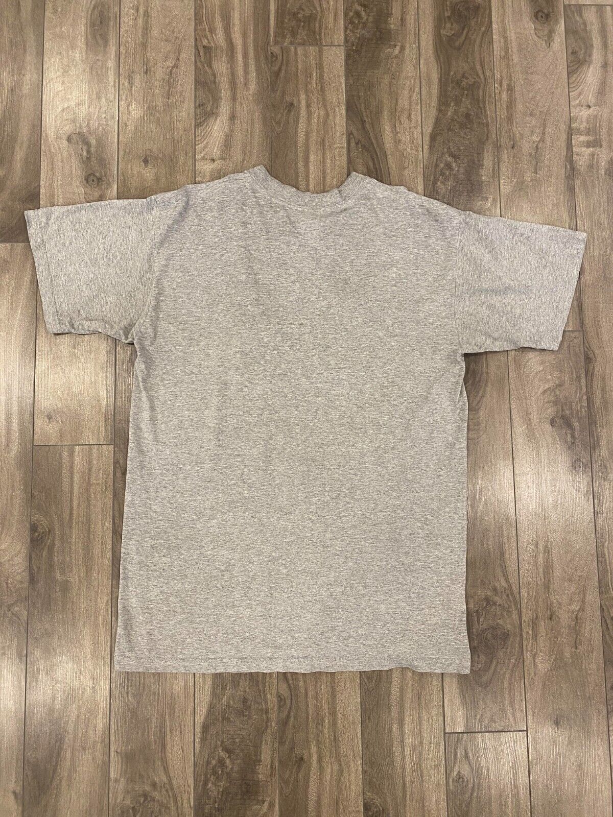 VINTAGE Chicago Blackhawks T Shirt Mens Large Gray NHL Hockey Casual 90s