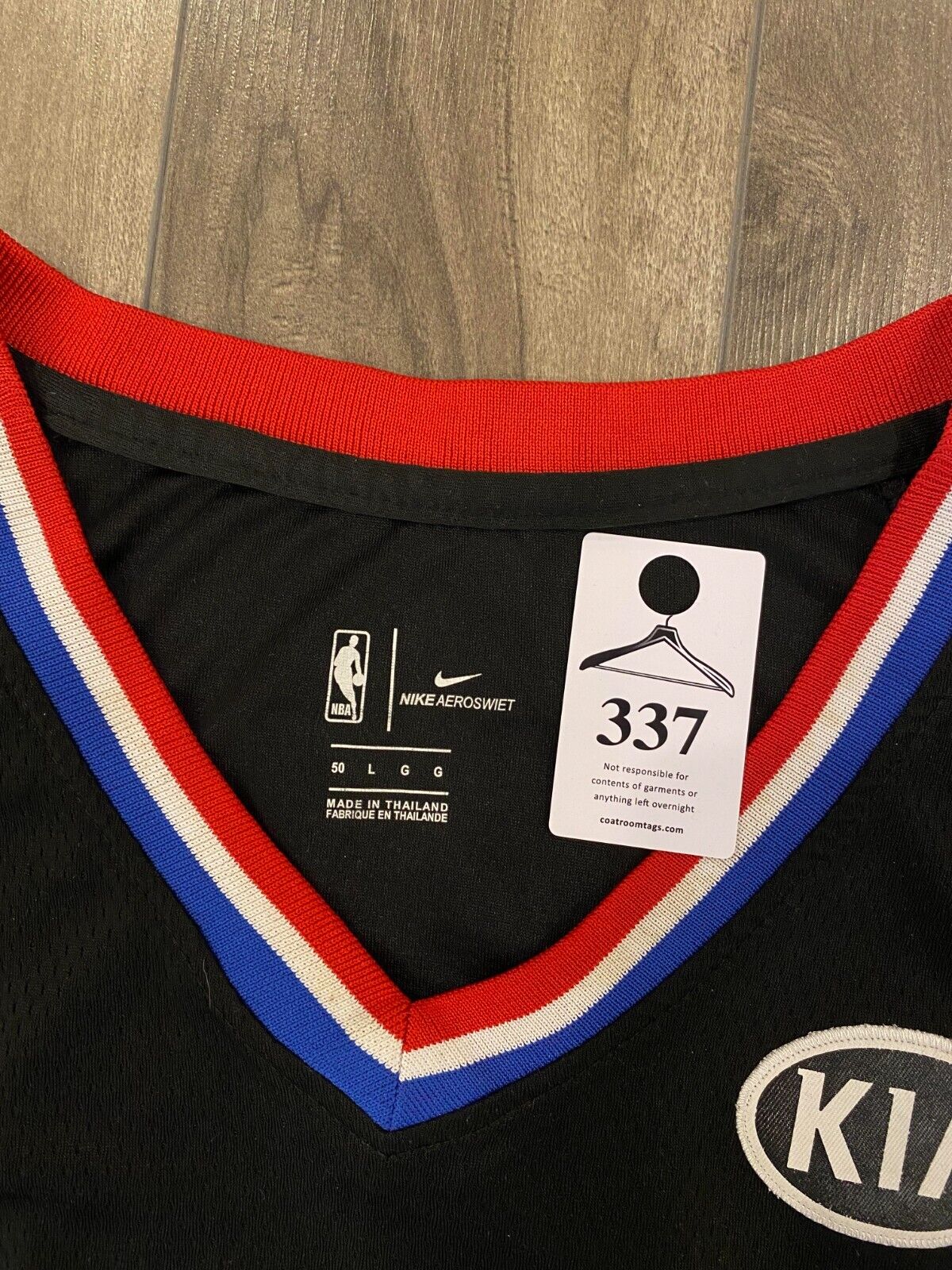 Kawhi Leonard Jersey Mens Large Black 2019 All Star NBA Nike Jordan (50)