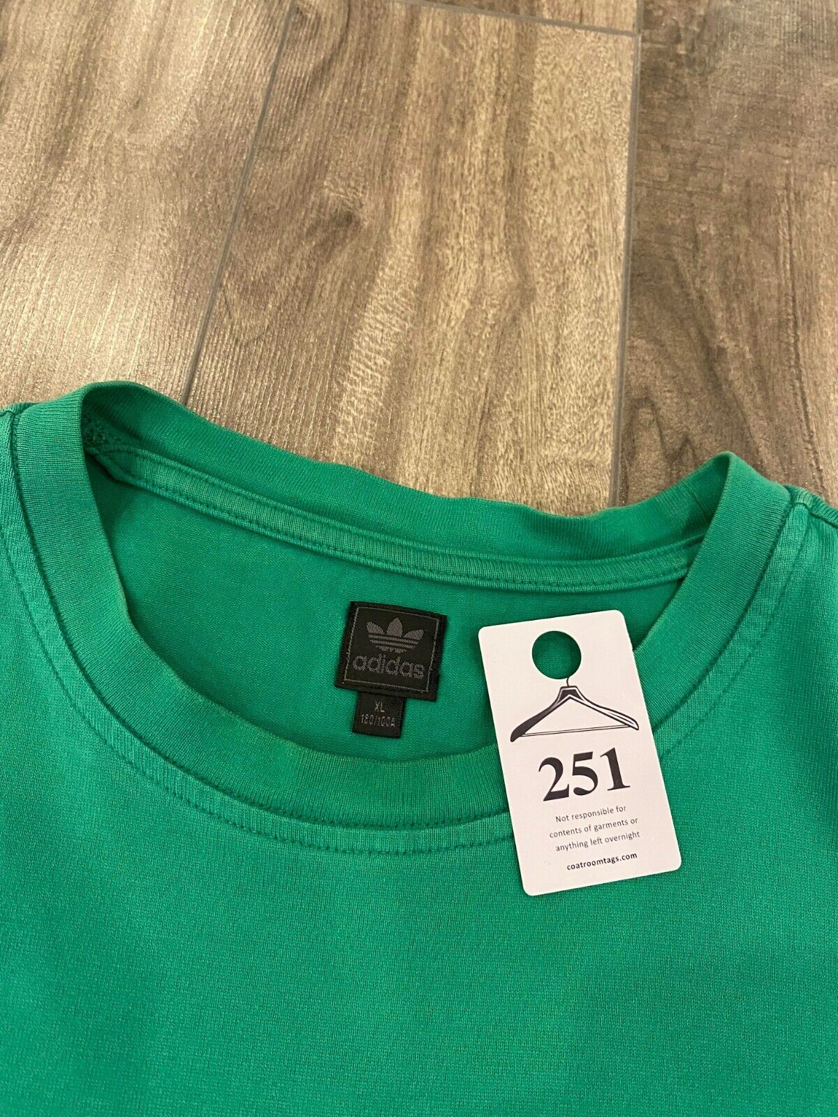 Adidas Trefoil Shanghai T Shirt Mens Extra Large Green Casual Logo